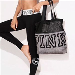 Pink |  Mesh Tote Bag